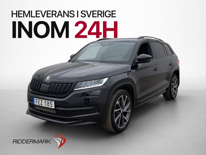 Bild 3 av Škoda Kodiaq Skoda 180hk 4x4 Sportline Pano Värm 360° Canton Drag
