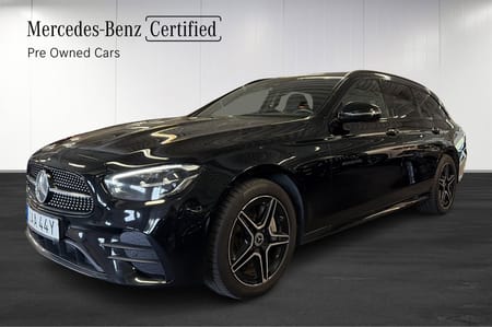 Mercedes-Benz E 300 T de AMG Exteriör/Night Package/Dragkrok/Backkamera