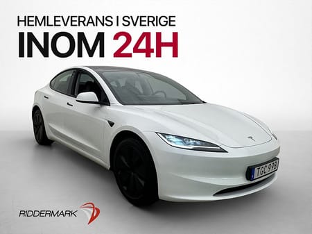 Tesla Model 3 Long Range AWD Svensksåld Panorama Drag