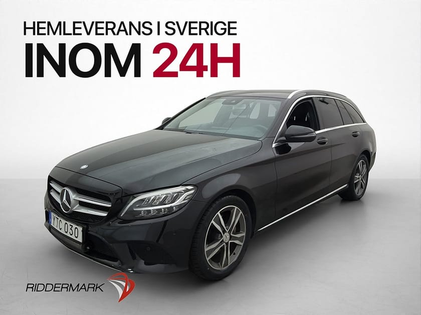Bild 3 av Mercedes-Benz C 220 T d 194hk B-Kamera Drag Navi Halvskinn