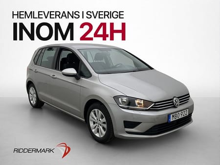 Volkswagen Golf Sportsvan 1.4 TSI 125hk Kamera Drag Carplay