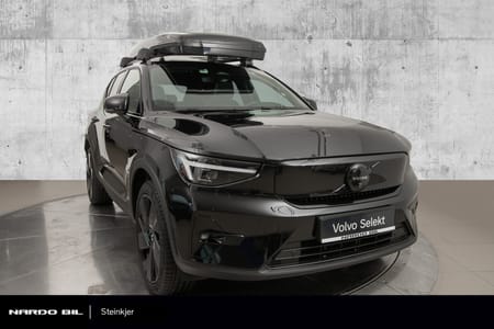 Volvo EX40 Twin Motor Performance ULTRA Black edition SKIBOKS/KROK/PIXEL++