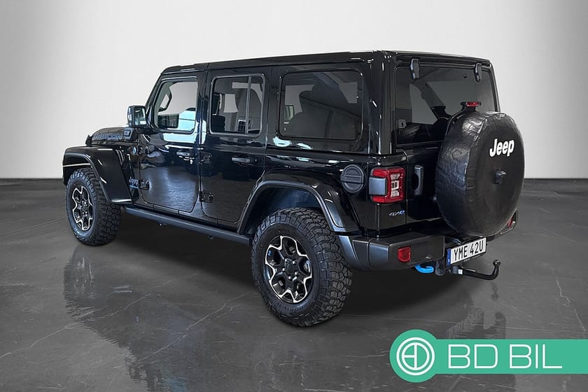 Bild 2 av Jeep Wrangler Unlimited 4xe RUBICON PHEV DRAGKROK KAMERA