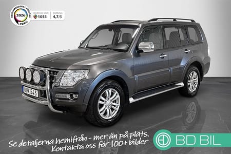 Mitsubishi Pajero 3.2 4WD SKINN MOTORVÄRMARE DRAGKROK TAKLUCKA 2 BRUKARE