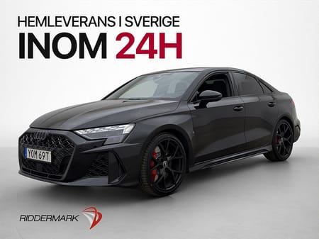 Audi RS3 Sedan Quattro 400hk RS-Avgas SONOS  Panorama HUD