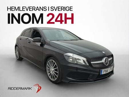 Mercedes-Benz A 180 A180 122hk AMG Sport M/K Värmare Bluetooth