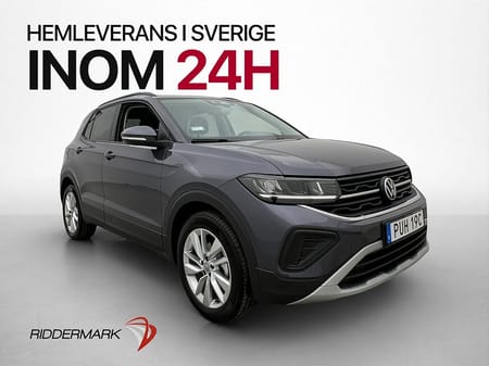 Volkswagen T-Cross 1.0 TSI 95hk Life Kamera Cockpit CarPlay