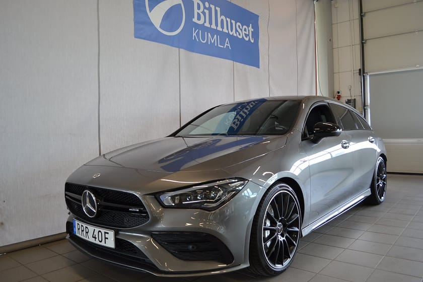 Bild 1 av Mercedes-Benz AMG CLA 35 4MATIC Shooting Brake CLA35 7G-DCT Drag 306hk