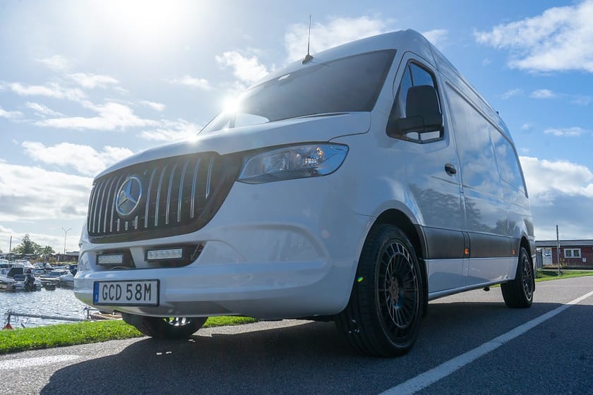 Bild 3 av Mercedes-Benz Sprinter 316 CDI Panel Van 7G+ | MOMS | Värmare | Inredning | 3324 kr/mån