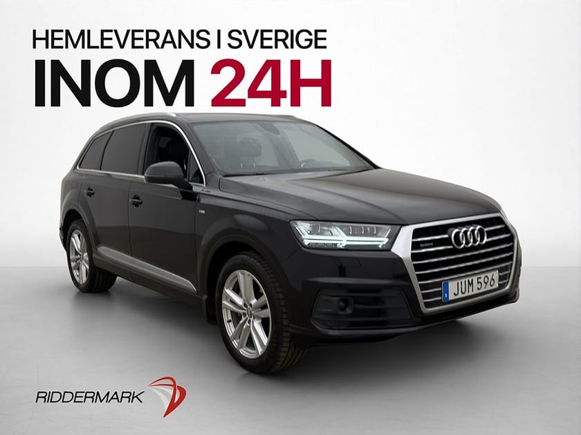 Bild 1 av Audi Q7 3.0 TDI 272hk Q S-Line BOSE 7-Sits Cockpit Kamera
