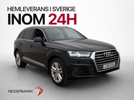 Audi Q7 3.0 TDI 272hk Q S-Line BOSE 7-Sits Cockpit Kamera