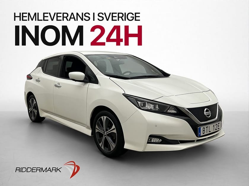 Bild 1 av Nissan Leaf 40 kWh 150hk 360° Kamera Navi Adaptiv CarPlay