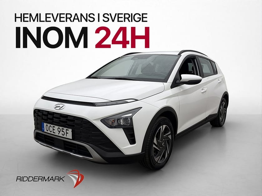 Bild 1 av Hyundai Bayon 1.2 MPi Essential Kamera CarPlay Adaptiv-Fart