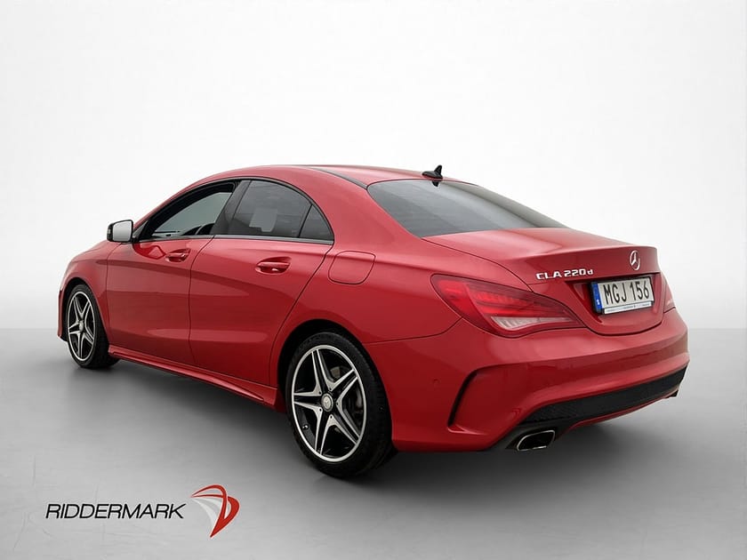 Bild 5 av Mercedes-Benz CLA 220 d Coupé AMG Night Sensorer Halvskinn