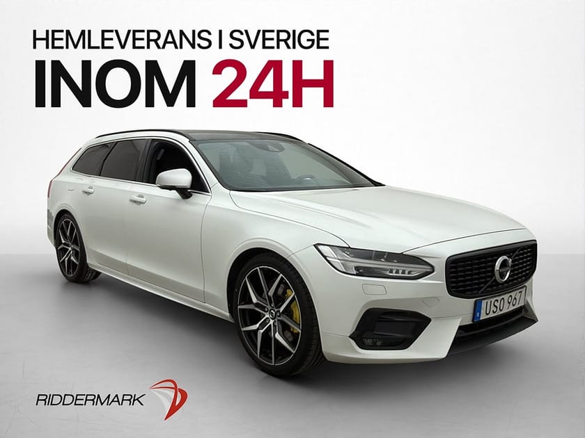 Bild 1 av Volvo V90 T4 190hk R-Design VOC H/K HUD 360° kamera BLIS