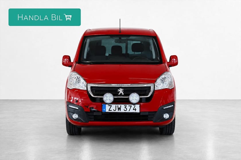 Bild 2 av Peugeot Partner Van Utökad Last 1.6 BlueHDi 4x4 Manuell, 99hk, 2018