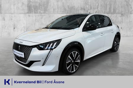 Peugeot e-208 GT Pack/Pano/Ny EU/NY Service/Dab/Navi/R.kam