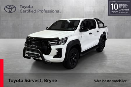 Toyota Hilux Dobbelcab 2.8 Diesel D-4D Automat gir 4x4 GR SPORT