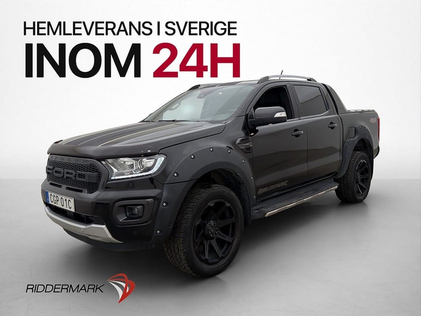 Bild 3 av Ford Ranger Dubbelhytt Wildtrak 213hk 4x4 Ny-Kamrem Värm Drag Diff Moms