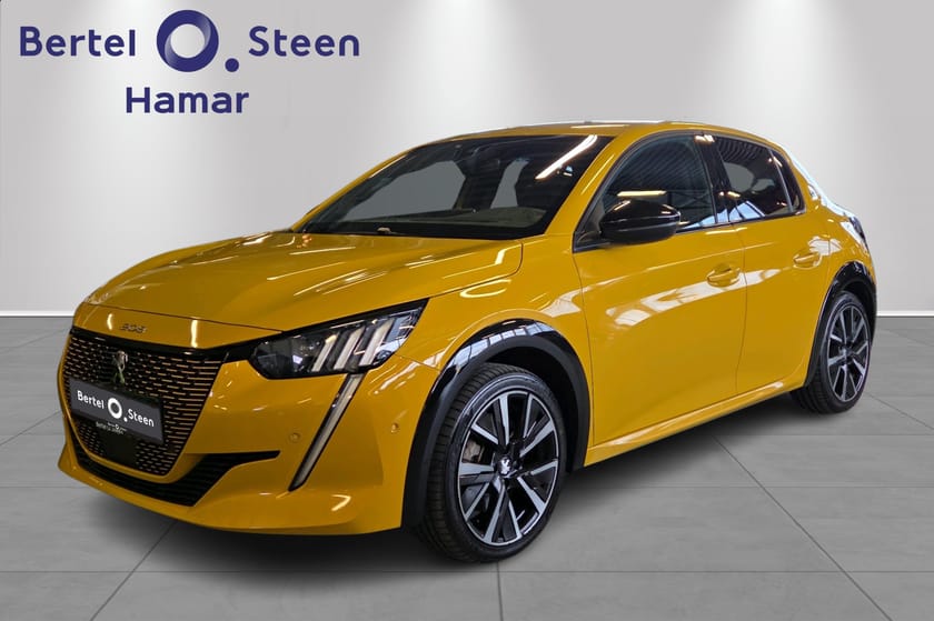 Bilde 1 av Peugeot e-208 GT 136hk | Ryggekamera, Apple CarPlay, Adaptiv Cruise++