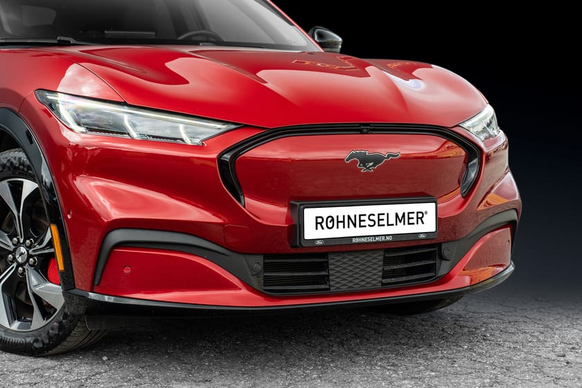 Bilde 2 av Ford Mustang Mach-E Long Range LR|RWD|B&O|360|ACC|610KM|Innbytte!