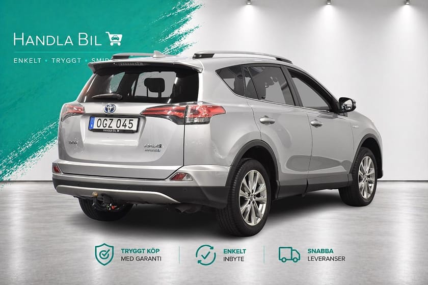 Bild 5 av Toyota RAV4 Hybrid 2.5 AWD Executive B-kam Rattv Skinn Dragkrok