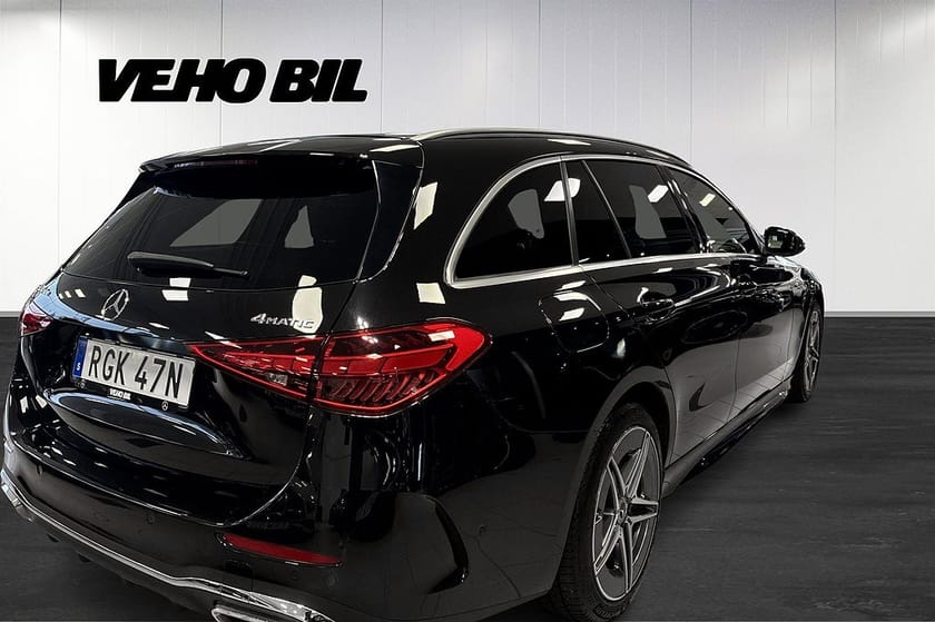 Bild 3 av Mercedes-Benz C 300 T de 4MATIC C300 4MATIC, AMG Line, Drag, Minnespaket