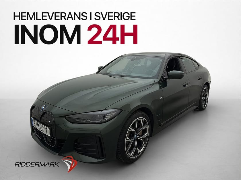 Bild 1 av BMW i4 eDrive40 Gran Coupé 83.9 kWh M Sport Drag Kamera MOMS