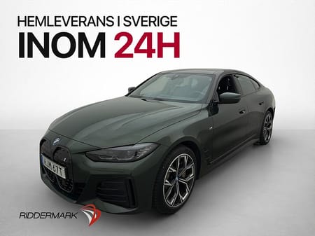 BMW i4 eDrive40 Gran Coupé 83.9 kWh M Sport Drag Kamera MOMS