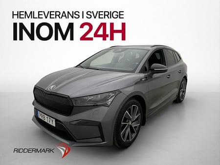 Škoda Enyaq iV 80x Skoda iV80x Sportline Värmare Pano Drag 360° MOMS