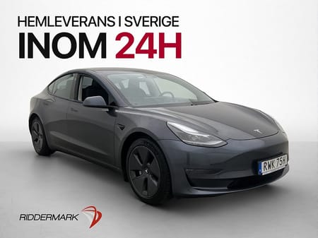 Tesla Model 3 Long Range AWD Panorama Kamera Navi Svensksåld