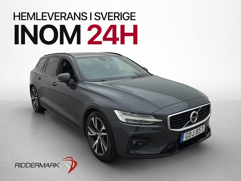 Bild 3 av Volvo V60 D4 AWD R-Design VOC Panorama H/K 360 Dragkrok