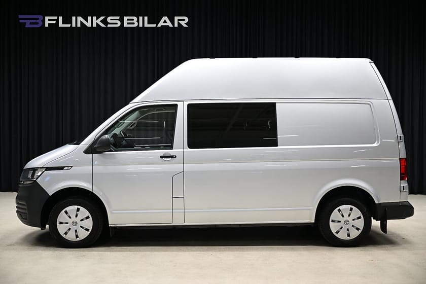 Bild 3 av Volkswagen Transporter TDI DSG 150HK L2 Högtak|Ramp|Drag|Värmare|Enägare