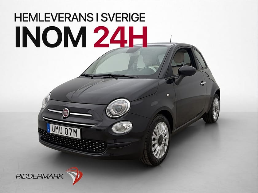 Bild 3 av Fiat 500 Hybrid Lounge Sensorer Farthållare Bluetooth