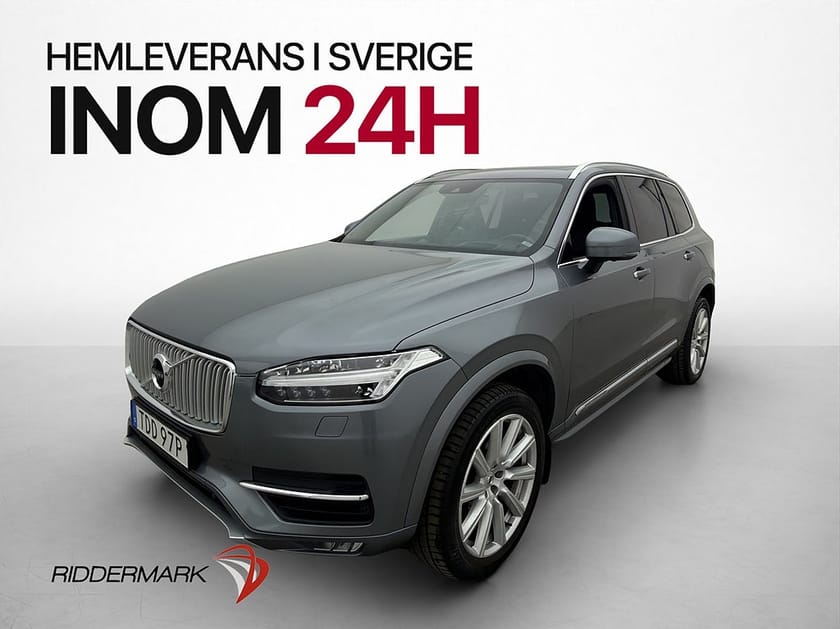 Bild 3 av Volvo XC90 7-seater D5 AWD Inscription 7-Sits B&W Luft Pano Massage