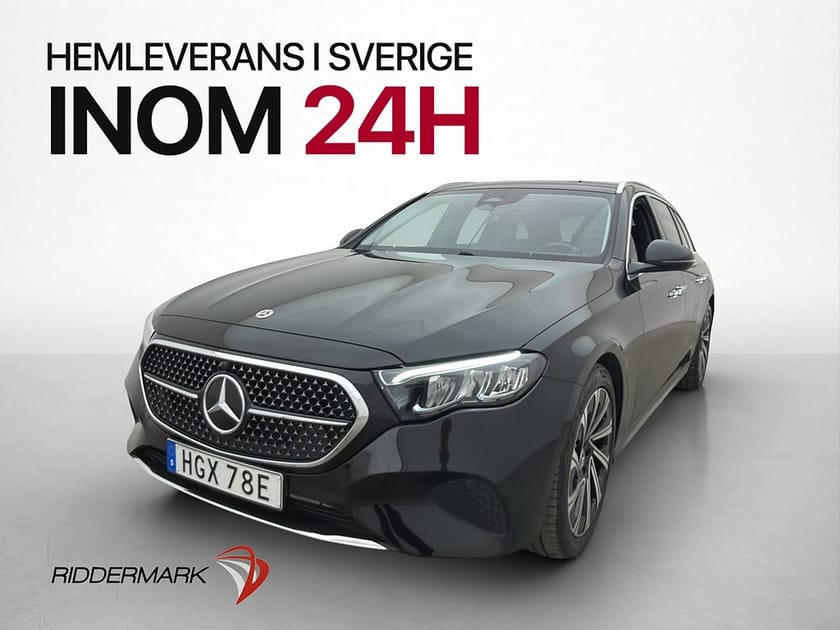 Bild 3 av Mercedes-Benz E 300 T e 313hk Avantgarde MOMS Drag Läder Kam
