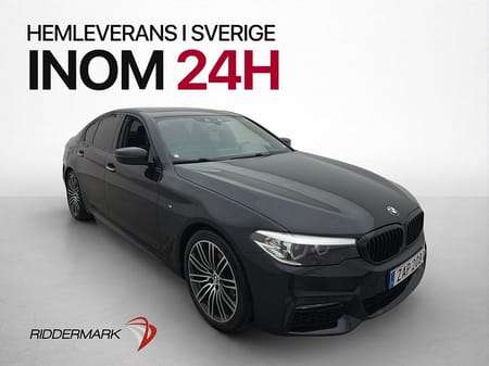 BMW 520d Sedan M Sport 190hk Rattvärme Pano Kamera Navi