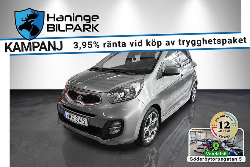 Bild 1 av Kia Picanto 5-dr 1.0 Sport Edition /DRAGKROK /SUPERDEAL FR 3,95%