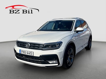 Volkswagen Tiguan 2.0 TSI 220 hk R Line 4M Pano Skinn Drag Värmare