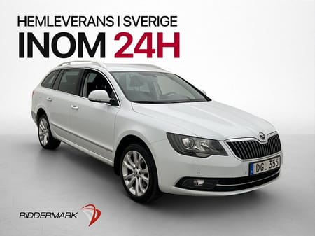 Škoda Superb Kombi Skoda 2.0 TDI Elegance Drag Navi Sensorer 0,57l/mil