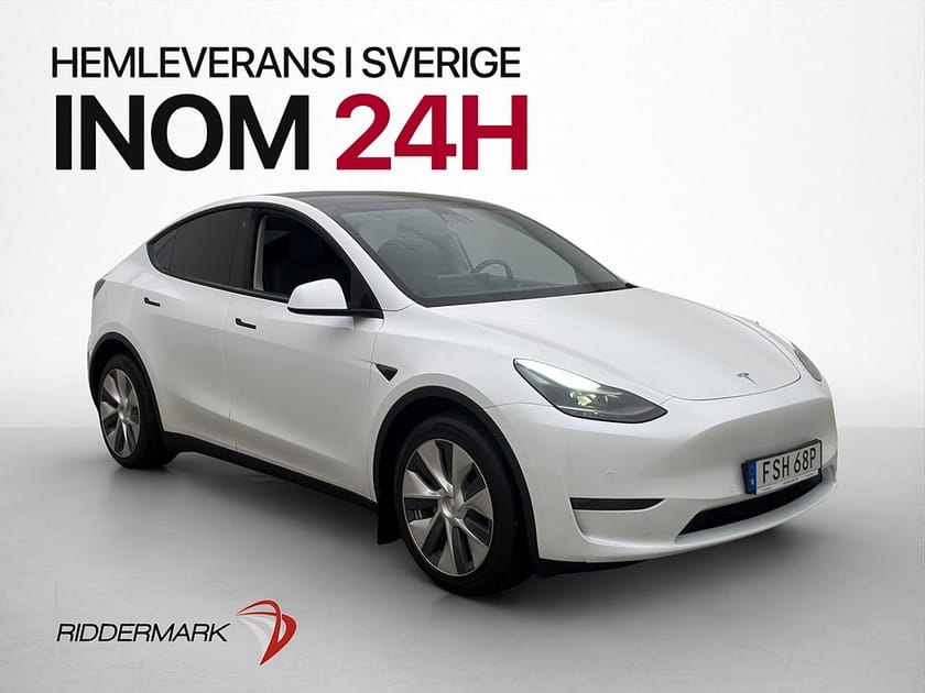 Bild 1 av Tesla Model Y Long Range AWD Pano AP Kamera Skinn Navi