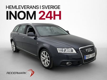 Audi A6 Avant 2.0 TDI 170hk Proline P-Sensorer Farthållare