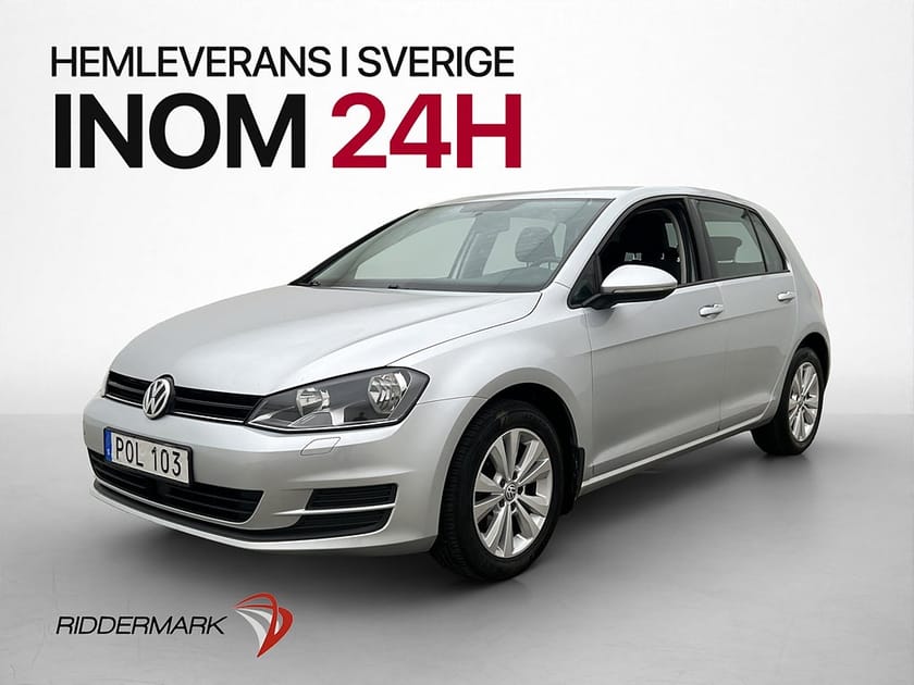 Bild 1 av Volkswagen Golf 1.2 TSI Adaptiv-Fart Bluetooth Låg-Skatt