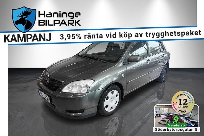 Bild 1 av Toyota Corolla 5-DR 1.6 VVT-i  / SUPERDEAL 3,95% / KAMKEDJA