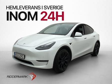 Tesla Model Y Long Range AWD Dragkrok Autopilot MOMS