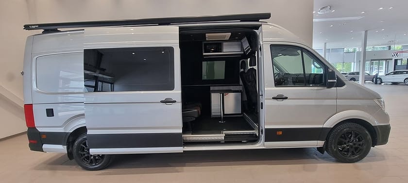Bild 4 av Volkswagen Crafter Kombi lång hjulbas 2.0TDI 177HK Automat - Se byggnation!
