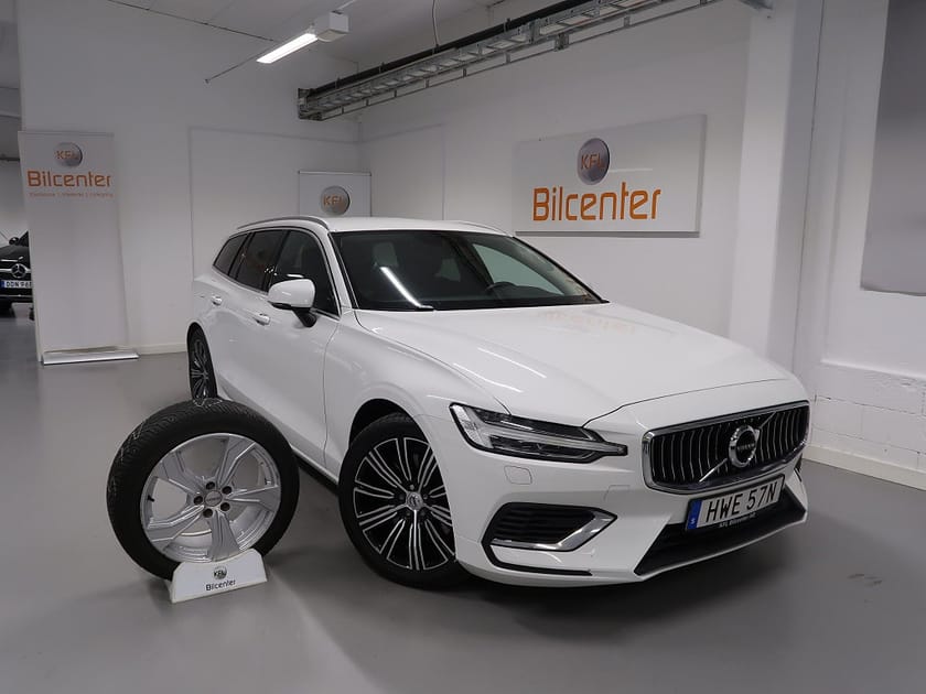 Bild 1 av Volvo V60 Recharge T6 AWD V-Däck ingår Drag-Kamera-Navi-Värmare-V