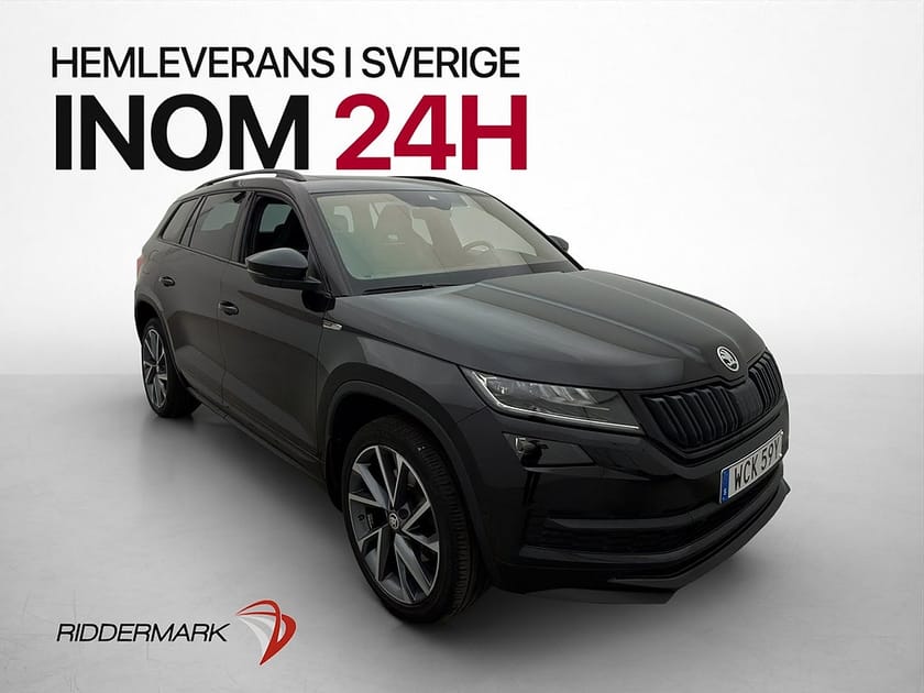 Bild 1 av Škoda Kodiaq Skoda 2.0 TDI 4x4 200hk Sportline 7-sits Drag Pano