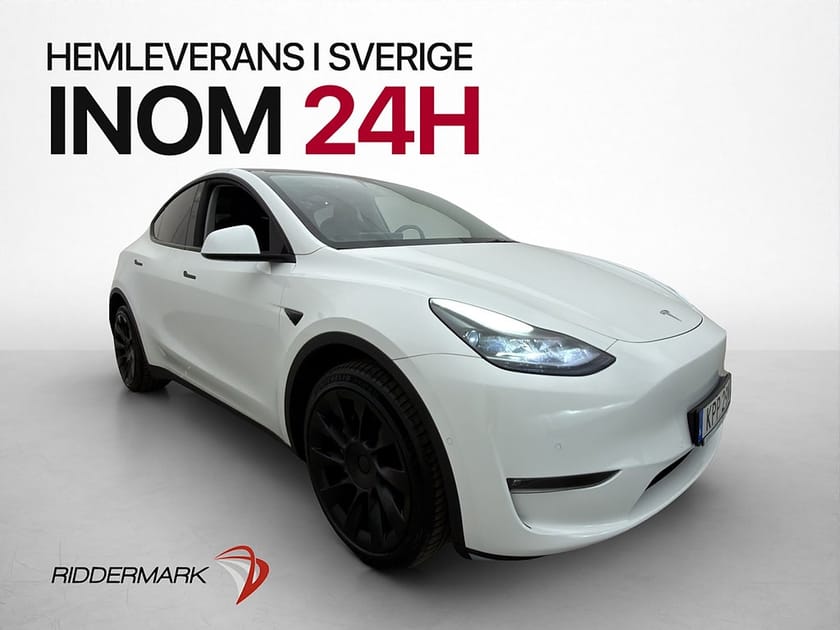 Bild 4 av Tesla Model Y Long Range AWD Skinn Pano Svensksåld