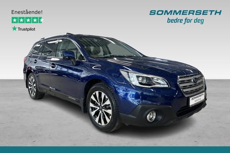 Subaru Outback Stv/ AWD/ Aut/ Hengerfeste/ Skinn/ Kamera/ 1 eier